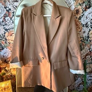 Women's Tan Blazer